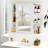 Bathroom Mirror Cabinet Wall Mounted, Bathroom Medicine Cabinet With Mirror And 6 Open Shelves, Bathroom Wall Cabinet Medicine Cabinet For Bathroom-99529399
