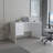 Mellier Modern Office Desk With Two Drawers And Side Storage, Compact Computer Workstation For Home Office Or Study Room