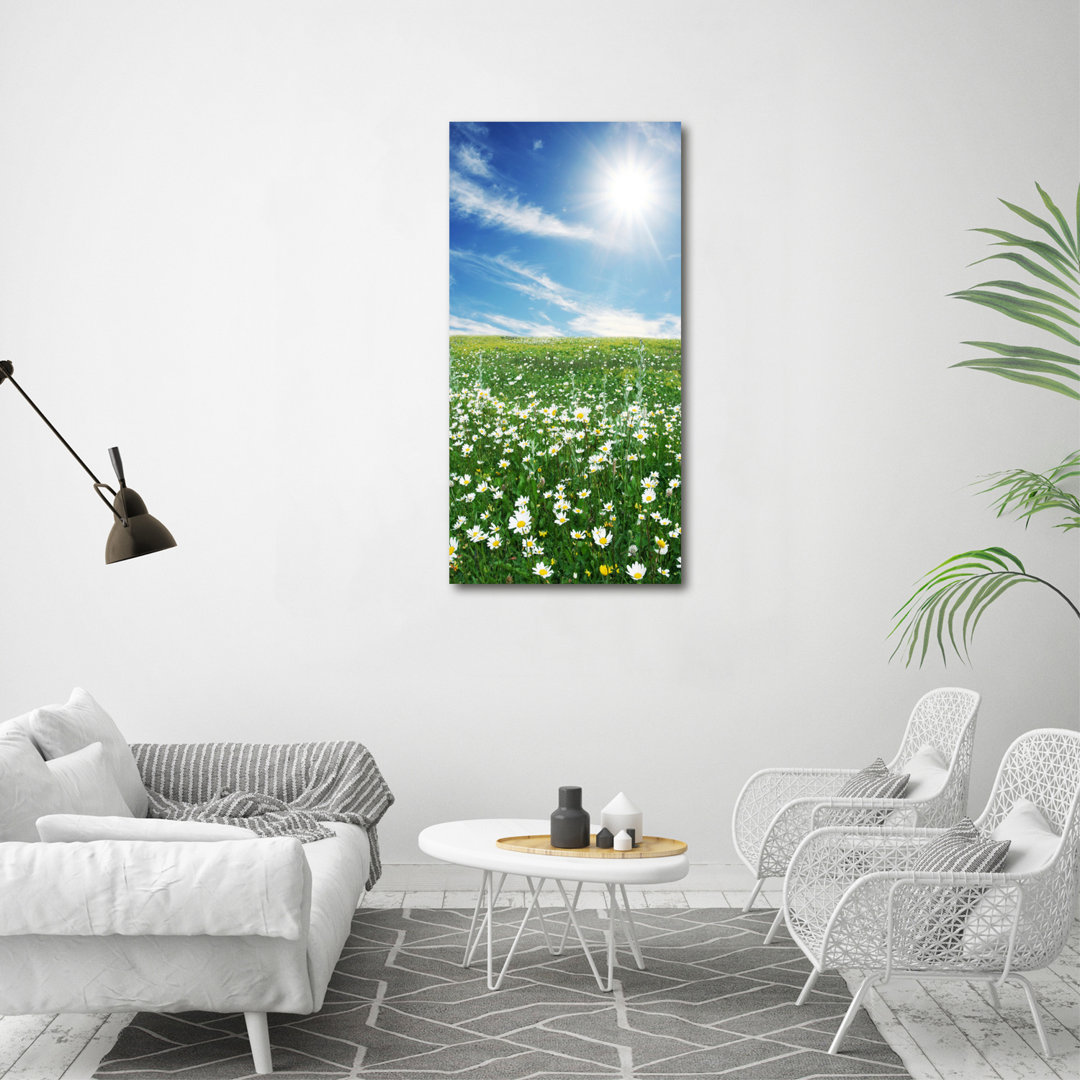 Wiese - Kunstdrucke auf Leinwand - Wrapped Canvas