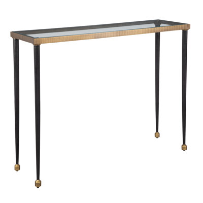 Michaele Antique Gold Console Table