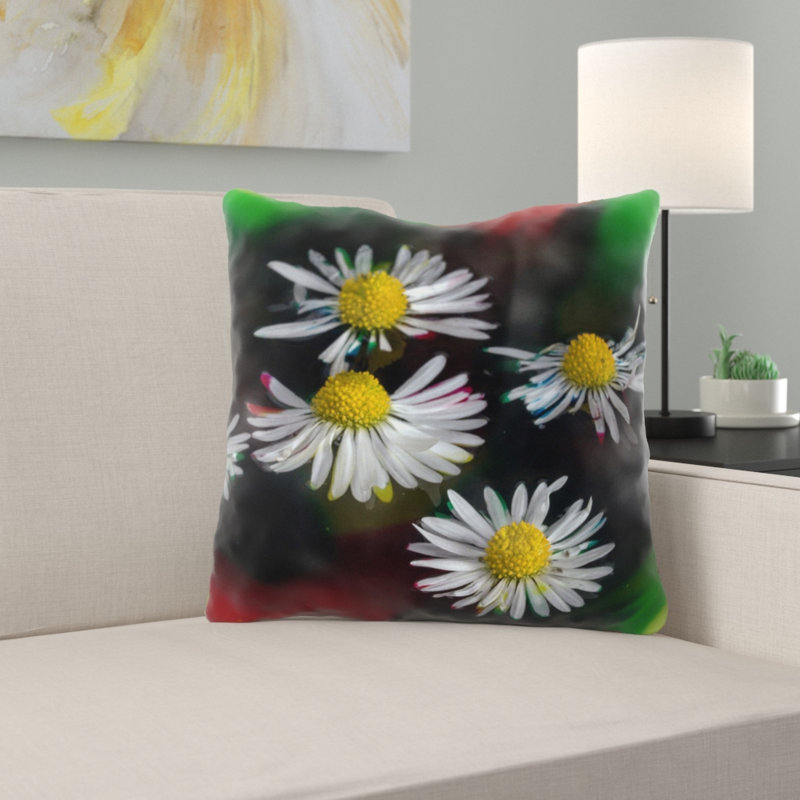 Coussin décoratif de couleur Bonnette, Microsuède, Intérieur