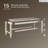 Chailey Polyester Blend Upholstered Bench