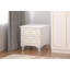 Cassandria 45cm W Manufactured Wood Bedside Table