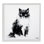 Abstrait art abstrait noir et blanc par Roozbeh Bahramali