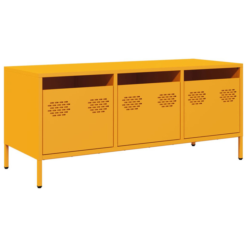 Ayele TV Stand, Mustard Yellow, 101.5cm
