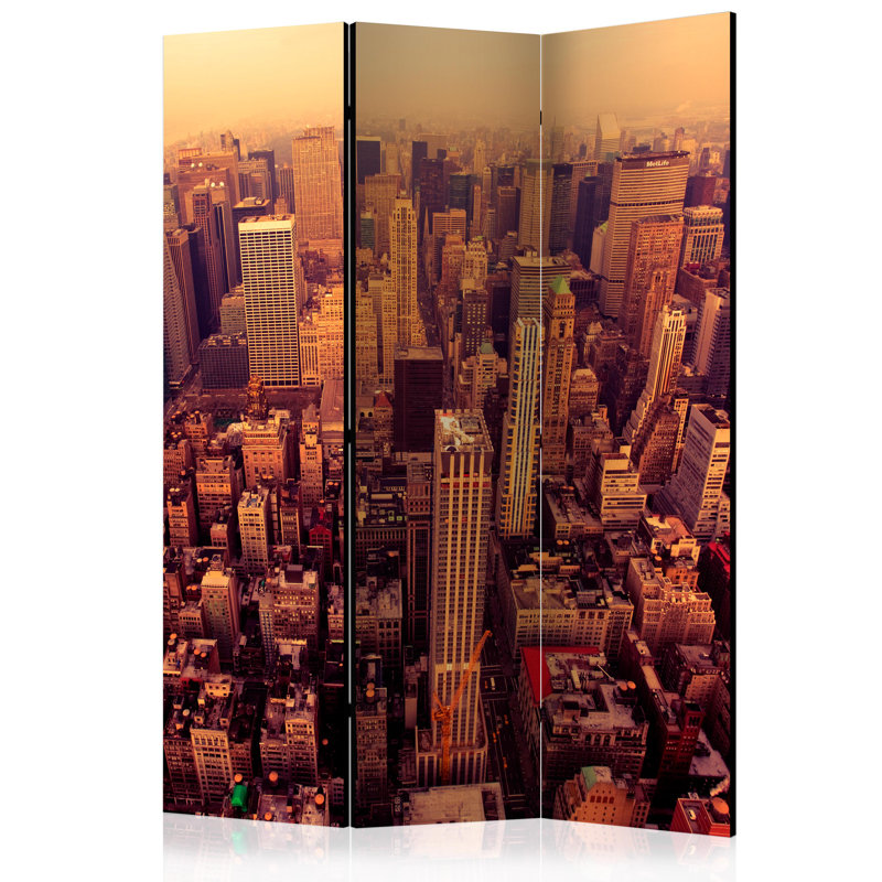 Mleh 172cm H Folding Room Divider, 3