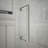 Unidoor-X 58" W x 58" H Hinged Frameless Tub Door-20364064