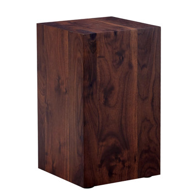 12X12x20 Inch Walnut Wood Grain MDF Coffee Table - Luxurious Design, Living Room Accent.Fashion Texture Design Coffee Table, Suitable For Various Situations And Scenes.