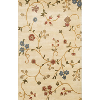 Callida Wool Floral Rug