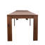 Console de bureau multifonction 118,50 po, modélisant, structure peu encombrante, console extensible noyer 118,50 po, production, fabrication, lueur-1377574158