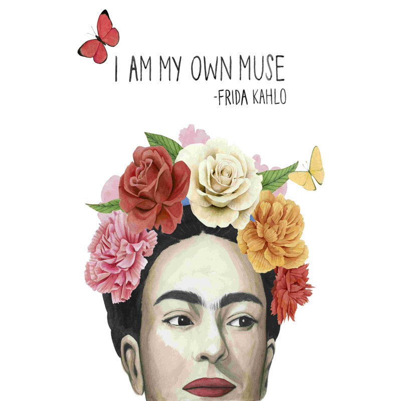 Fleurs de Frida I, H 30 po x l 20 po