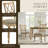 Jahnya Solid Wood Cross-Back Dining Chairs, Set Of 2, Light Oak Finish
