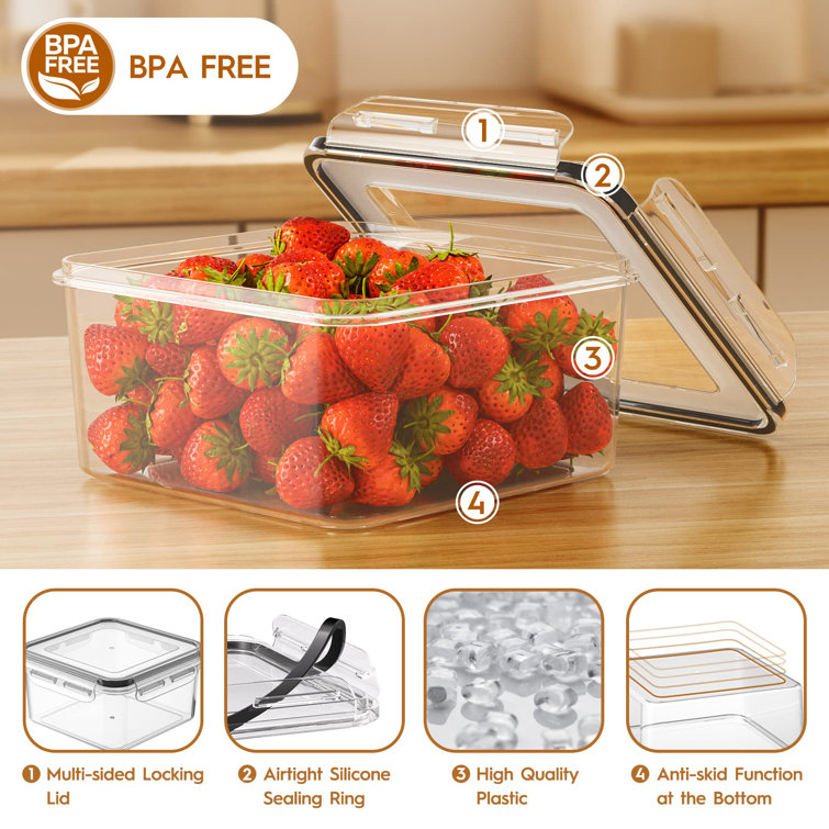 20 Pack Meal Prep Container, 3 Compartment Reusable Food Storage Containers  for Lunch, Leftover, Reusable BPA Free Plastic Food Prep Containers with  Airtight Lids Microwave Safe 34oz 