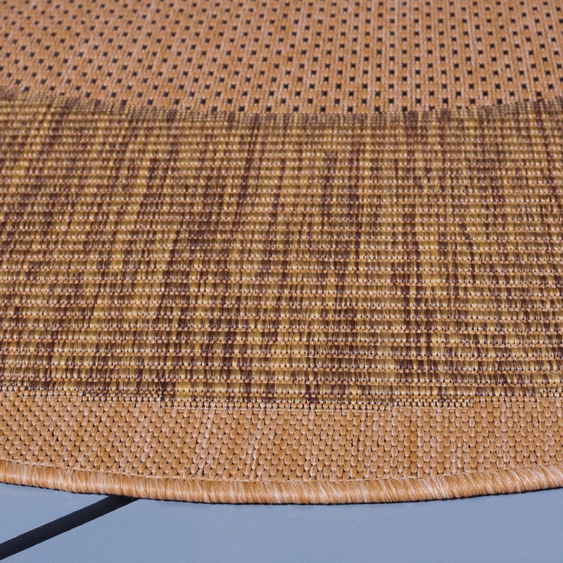 Tapis d'intérieur / extérieur Plummer Performance, Rond 6 pi 7 po