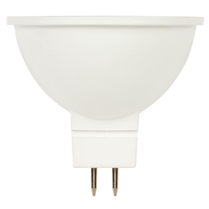 5 watts (35 watts équivalent), éclairage à del mr16, ampoule à intensité variable, transparent (3000k) gu 5.3/base à deux broches