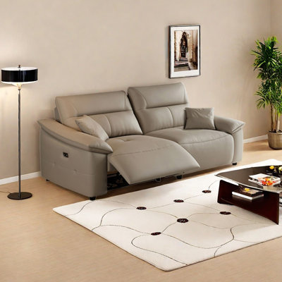 High-end light luxury style electric sofa