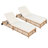 Rattan Patio Outdoor Lounge Chair with 5-Position Backrest-1424320410-1419320595