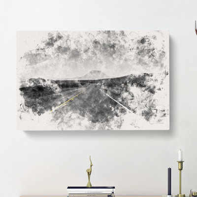 The Road to Texas - Wrapped Canvas