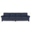 Leroy Rolled Panel-Arm Extra Long Sofa with Bun Feet-763050059-763050153-763050448