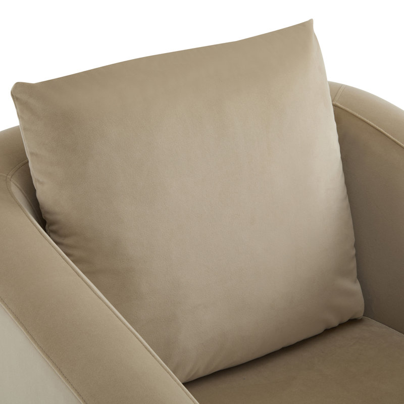Fauteuil d'appoint en tonneau Resi