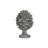 Round Resin Pinecone Finial With Base