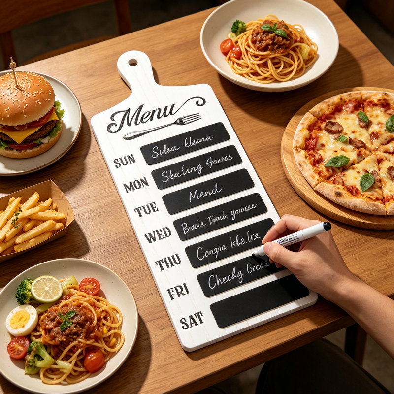 Planificateur de menu Farmhouse Weekly