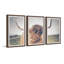 Cow's Eye View by Marmont Hill - 3 Piece Single Picture Frame Print-67011017