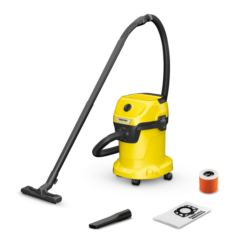 Karcher WD 3 Wet & Dry Vacuum w/ 4.5 Gallon Tank