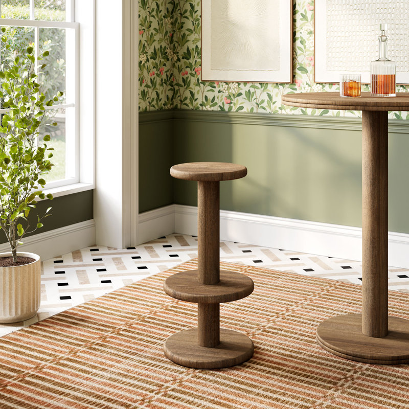 Tabourets de bar Neo, Brun cacao