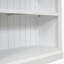 Bibliothèque de 83,4 po de hauteur avec bibliothèque à 5 niveaux et tablettes de rangement