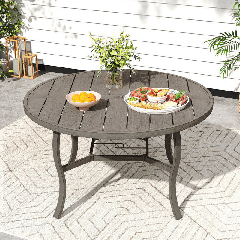 Table de salle à manger Moffett, H 28,7 po x l 61 po x P 61 po