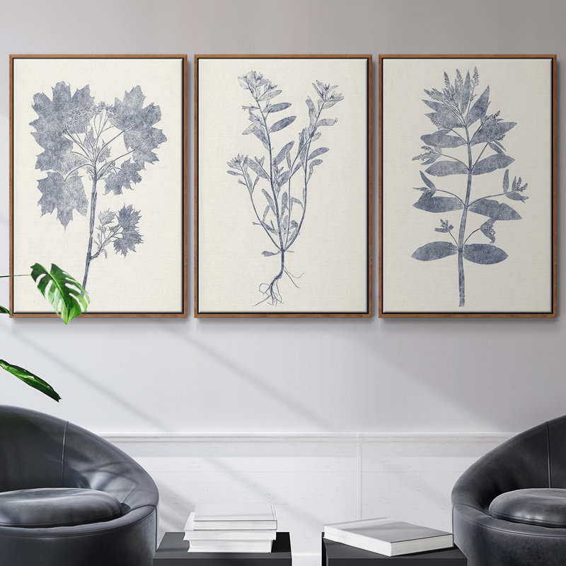 Archipel - ensemble de 3 reproductions de photo sur toile, Noyer, H 40 po x l 78 po