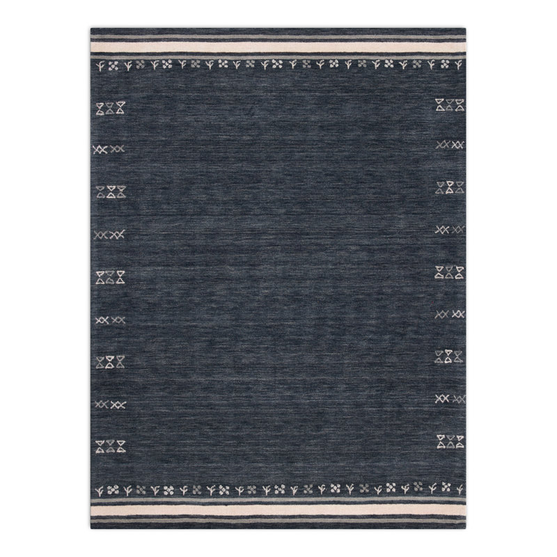 Santiago Hand-Loomed Wool Area Rug , Rectangle 6' x 9'
