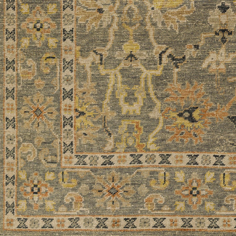 Reign Wool Oriental Area Rug, Rectangle 2' x 3'
