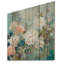 Œillet sur fond rose-887875016