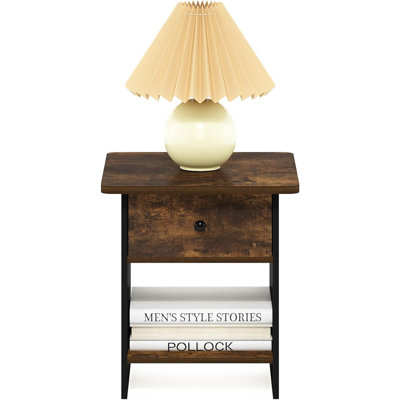 Table de bout avec rangement Brigette