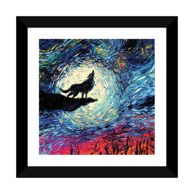 «Van Gogh Never Howled At the Moon» par Aja Trêves - reproduction d'art