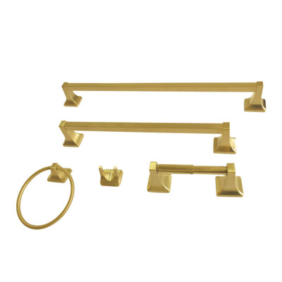 Kingston Brass Milton 5-Piece Bathroom Hardware Set
