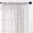 Geometric Semi Sheer Rod Pocket Curtain Panel-13174980-13174971