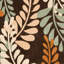 Tapis à motif floral touffeté à la main Modern Art-7322875
