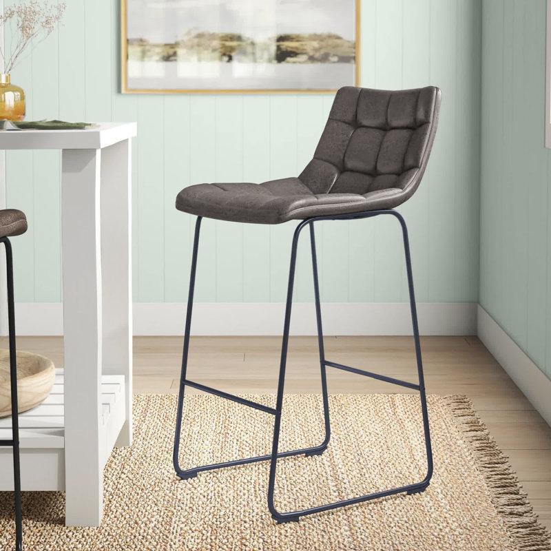 Tabouret de bar 29 po Lamarr, Gris