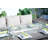 Ikisha Rectangular 8 - Person 71" Long Dining Set with Cushions