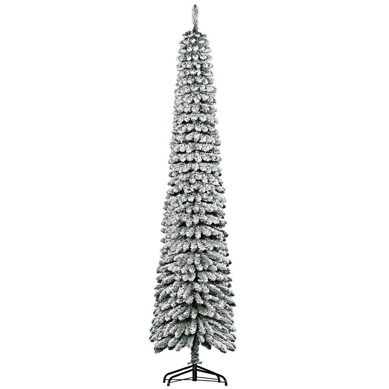 Arbre de Noël artificiel enneigé 8 pi de hauteur