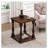 Antique  Coffee Colored Side Table