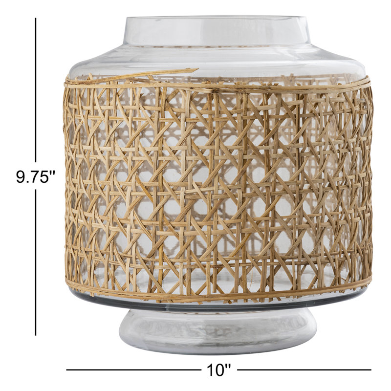Lenka 9.75'' Glass Table Vase