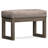 Milltown Ottoman Bench with Upholstered Seat and Solid Wood Frame-1481793513-1490678644