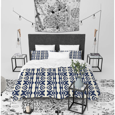 Shibori Twill Duvet Cover