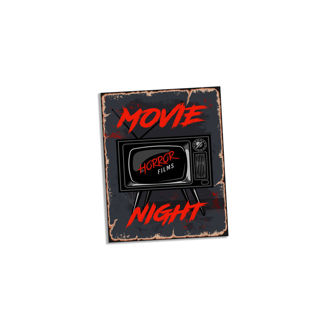 Entertainment Wall Decor on Metal