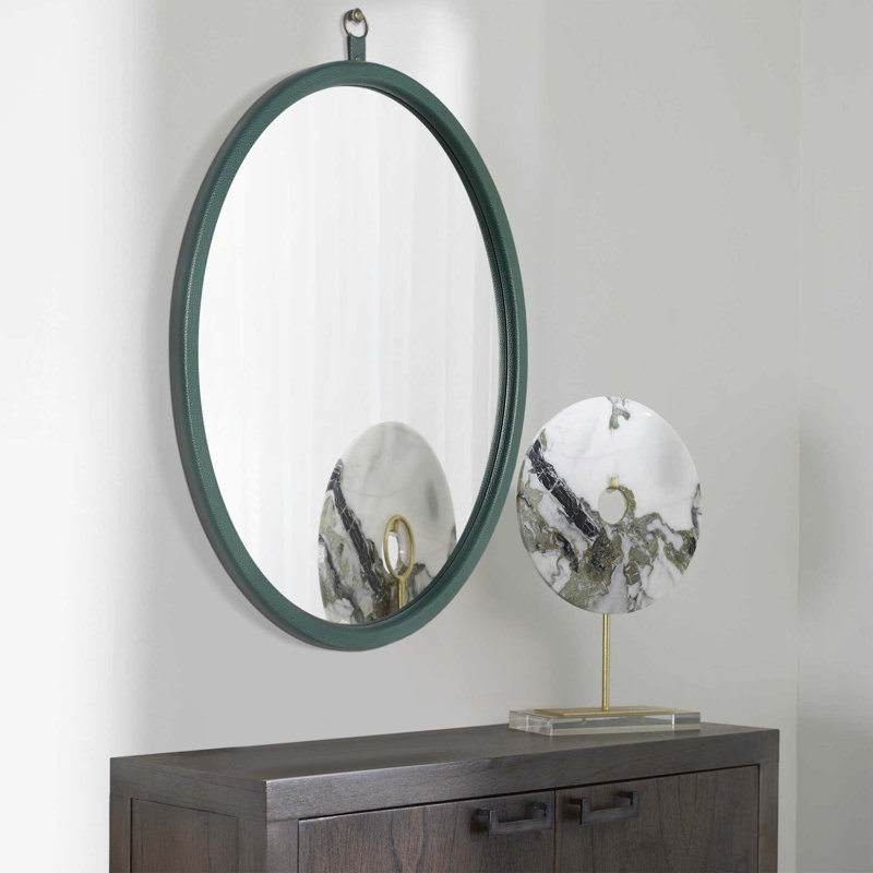 Miroir de salle de bain Gracemoor, Vert