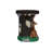 Solar Elk Statue Stump Plant Stand